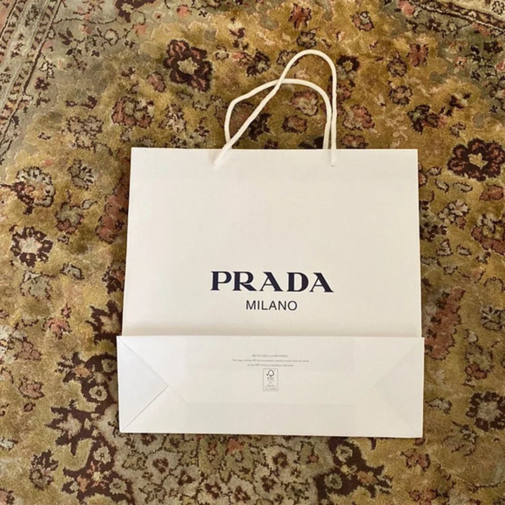 PRADA SHOPPING BAG FITS A SHIE BOX